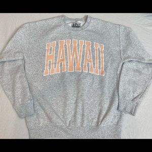 Hawaii letter crewneck